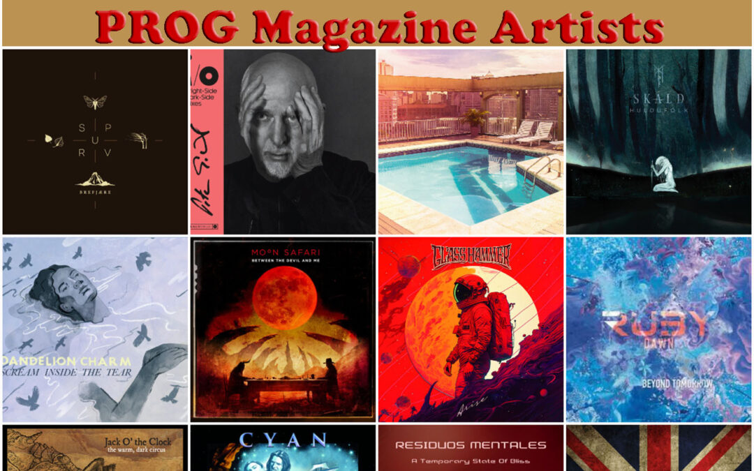 Prog-Watch 1049 – Variety with PROG Magazine Artists