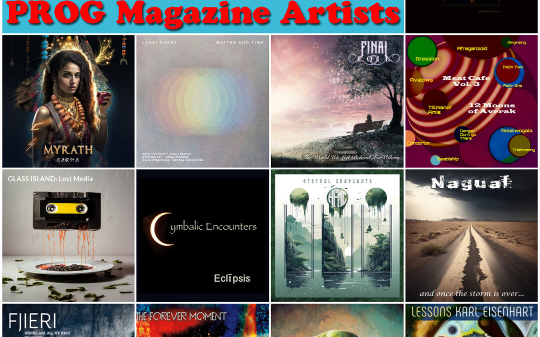 Prog-Watch 1123 – Variety with PROG Magazine Artists